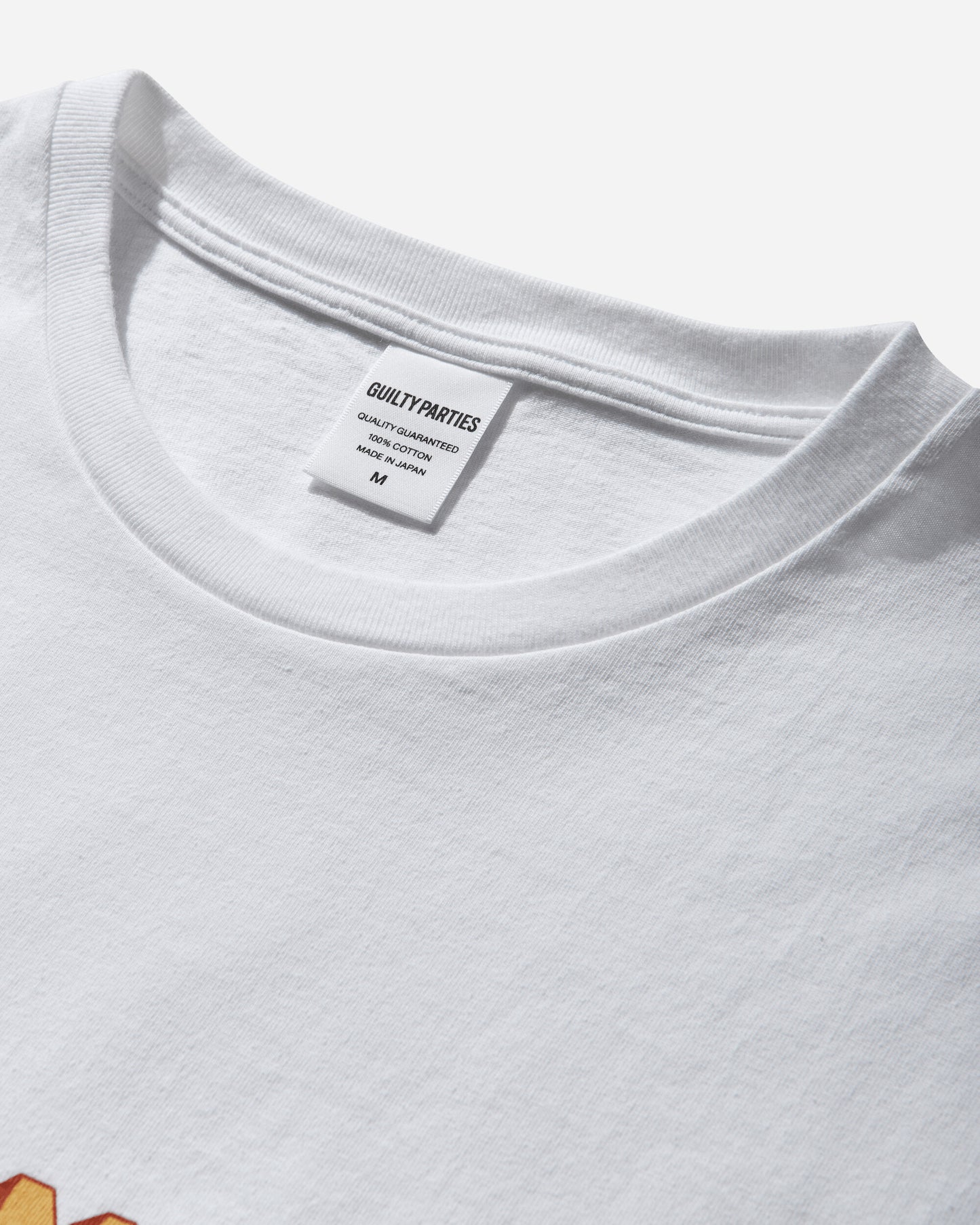 WACKO MARIA Washed Heavy Weight Crew Neck T-Shirt (Type-4) White T-Shirts Shortsleeve 26SS-WMT-WT05 WHITE