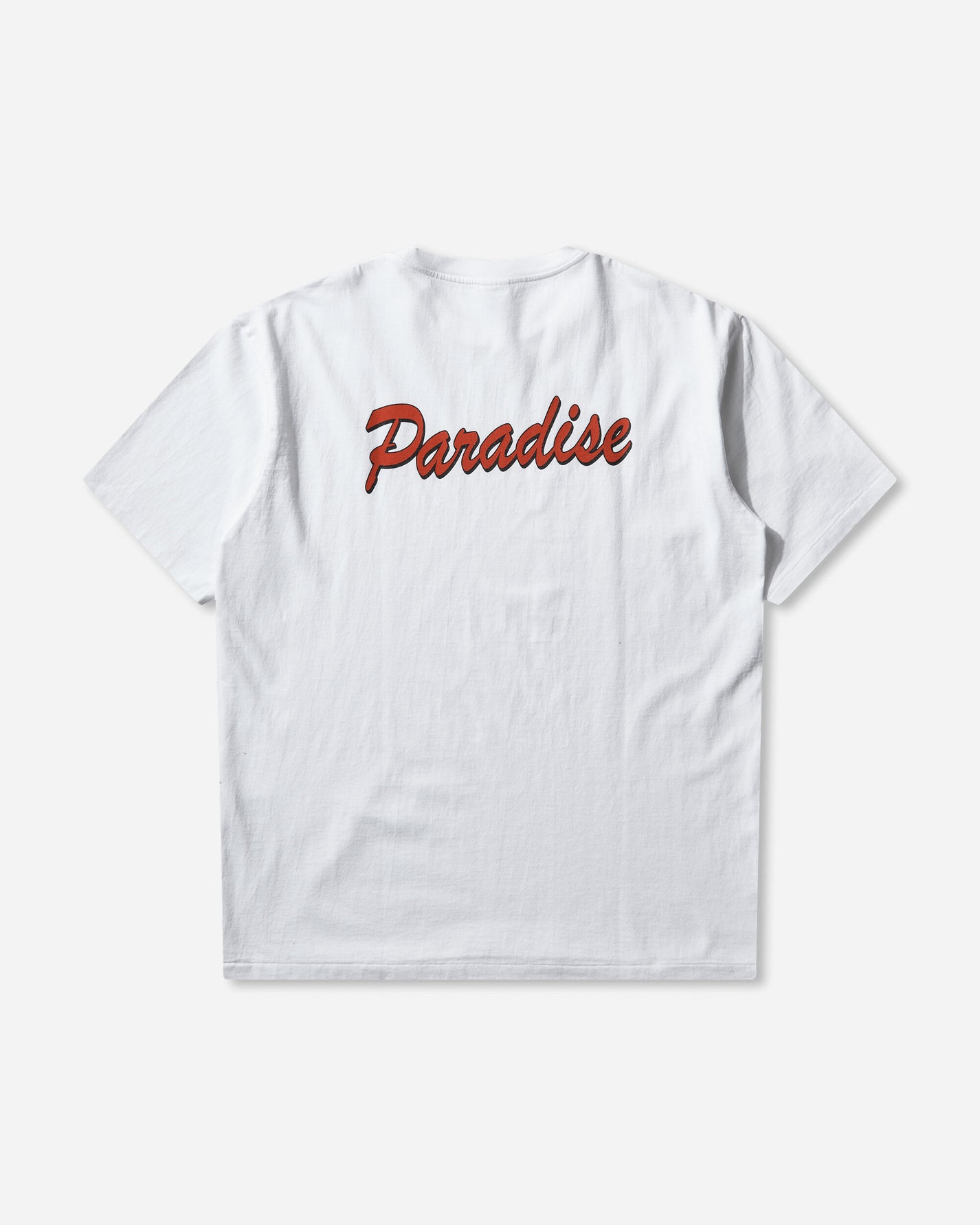 WACKO MARIA Washed Heavy Weight Crew Neck T Shirt  Type 8 White T-Shirts Shortsleeve 25FW-WMT-WT10 WHITE