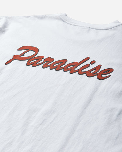 WACKO MARIA Washed Heavy Weight Crew Neck T Shirt  Type 8 White T-Shirts Shortsleeve 25FW-WMT-WT10 WHITE