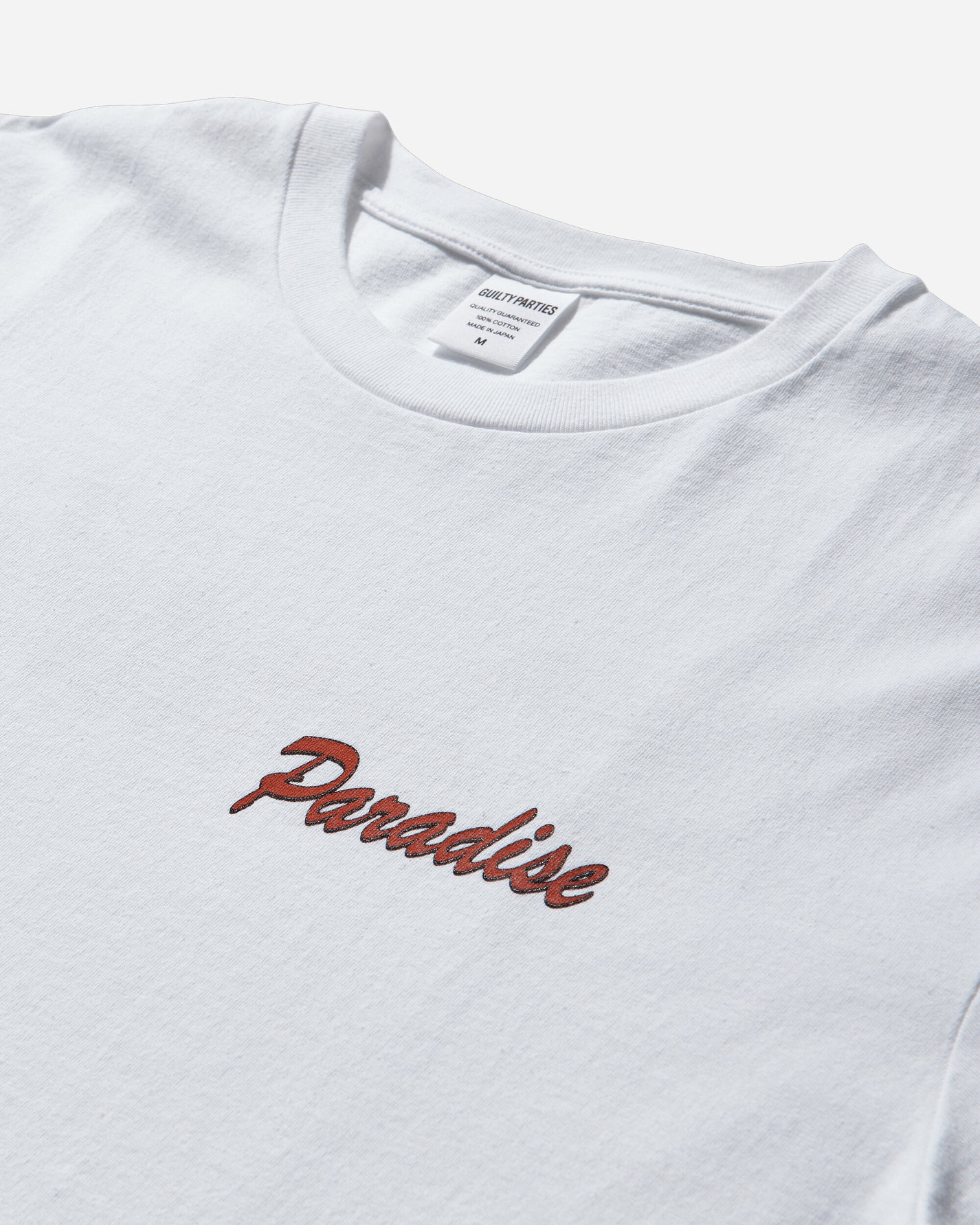 WACKO MARIA Washed Heavy Weight Crew Neck T Shirt  Type 8 White T-Shirts Shortsleeve 25FW-WMT-WT10 WHITE