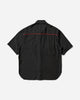 WACKO MARIA Western Shirt S/S ( Type-5 ) Black/Red Shirts Shortsleeve Shirt 25SS-WMS-WS05 BLACKRED