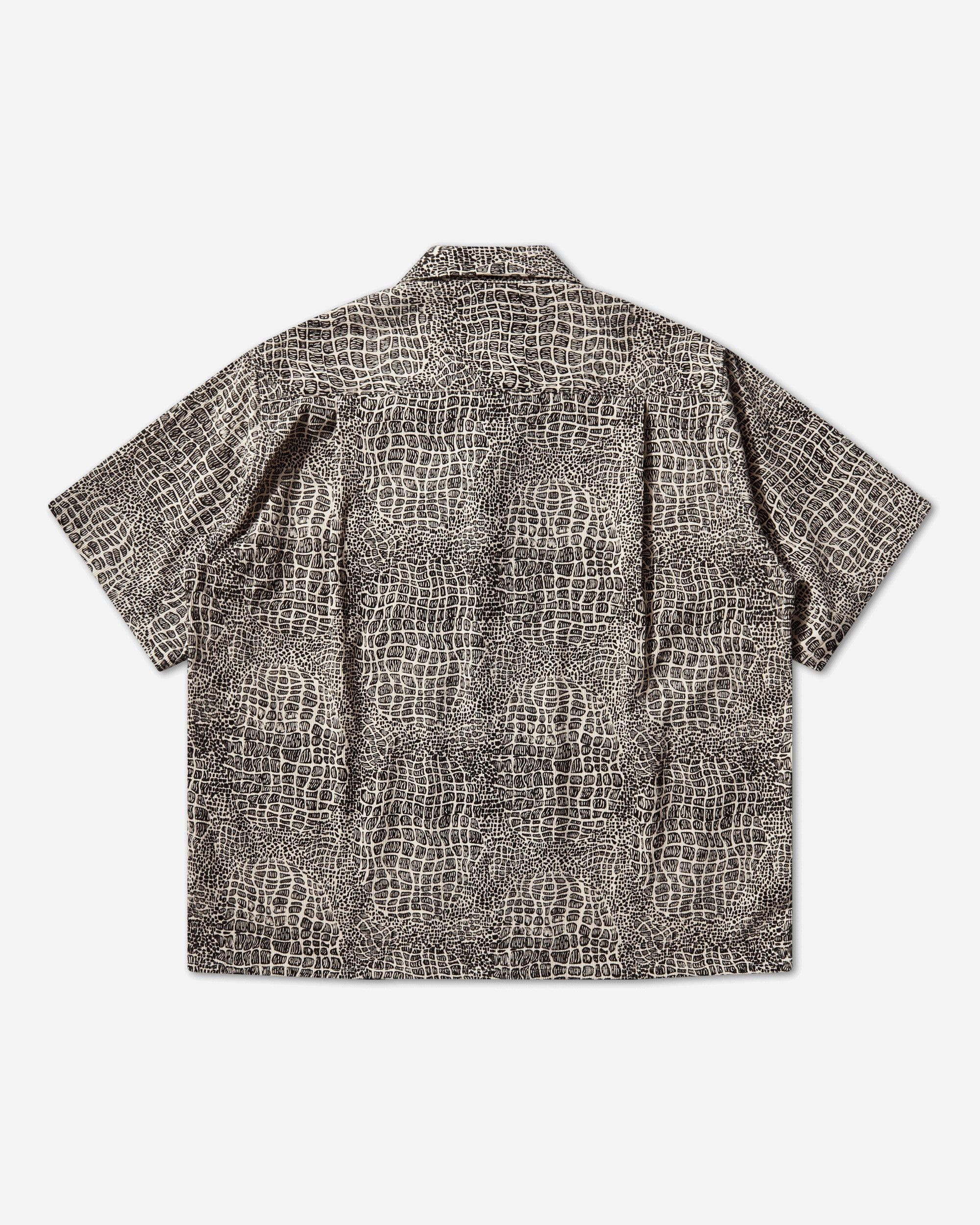 WACKO MARIA Wolf'S Head/50'S Shirt S/S (Type-2) One Shirts Shortsleeve Shirt WOLFSHEAD-WM-OC11 ONE