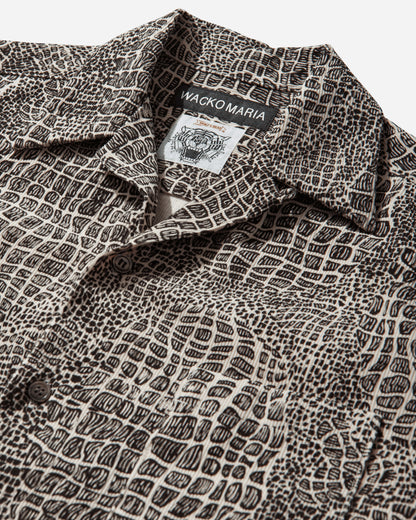 WACKO MARIA Wolf'S Head/50'S Shirt S/S (Type-2) One Shirts Shortsleeve Shirt WOLFSHEAD-WM-OC11 ONE