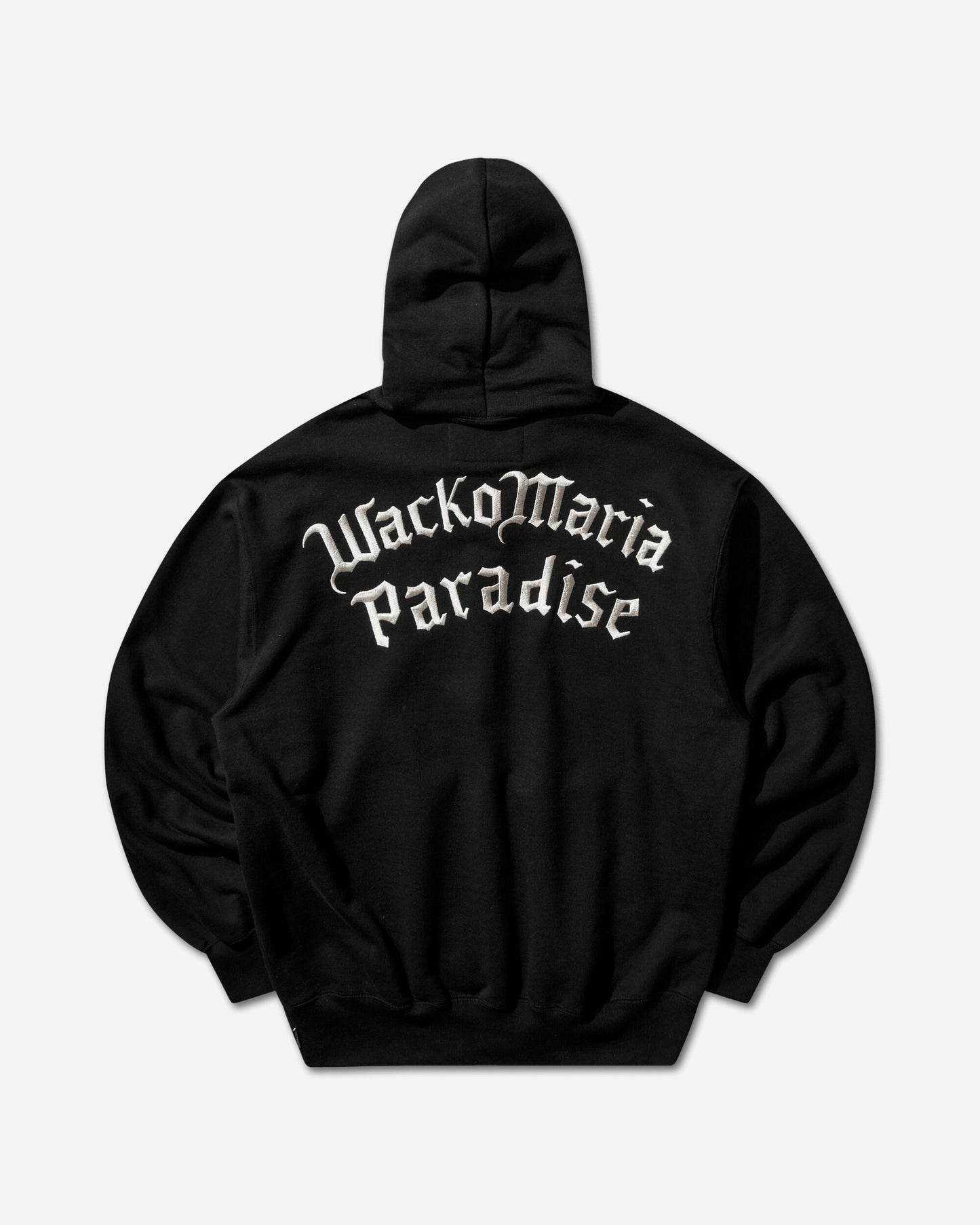 WACKO MARIA Heavy Weight Full Zip Hooded Sweat Shirt Black Sweatshirts Zip-Ups 26SS-WMC-SS01 BLACK