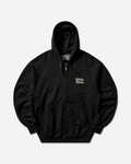 WACKO MARIA Heavy Weight Full Zip Hooded Sweat Shirt Black Sweatshirts Zip-Ups 26SS-WMC-SS01 BLACK