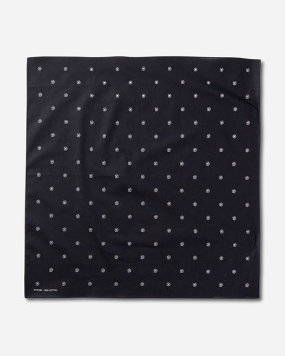 WTAPS Bandaria Bandana Black Gloves and Scarves Bandanas 262BXDT-AC01 BLACK