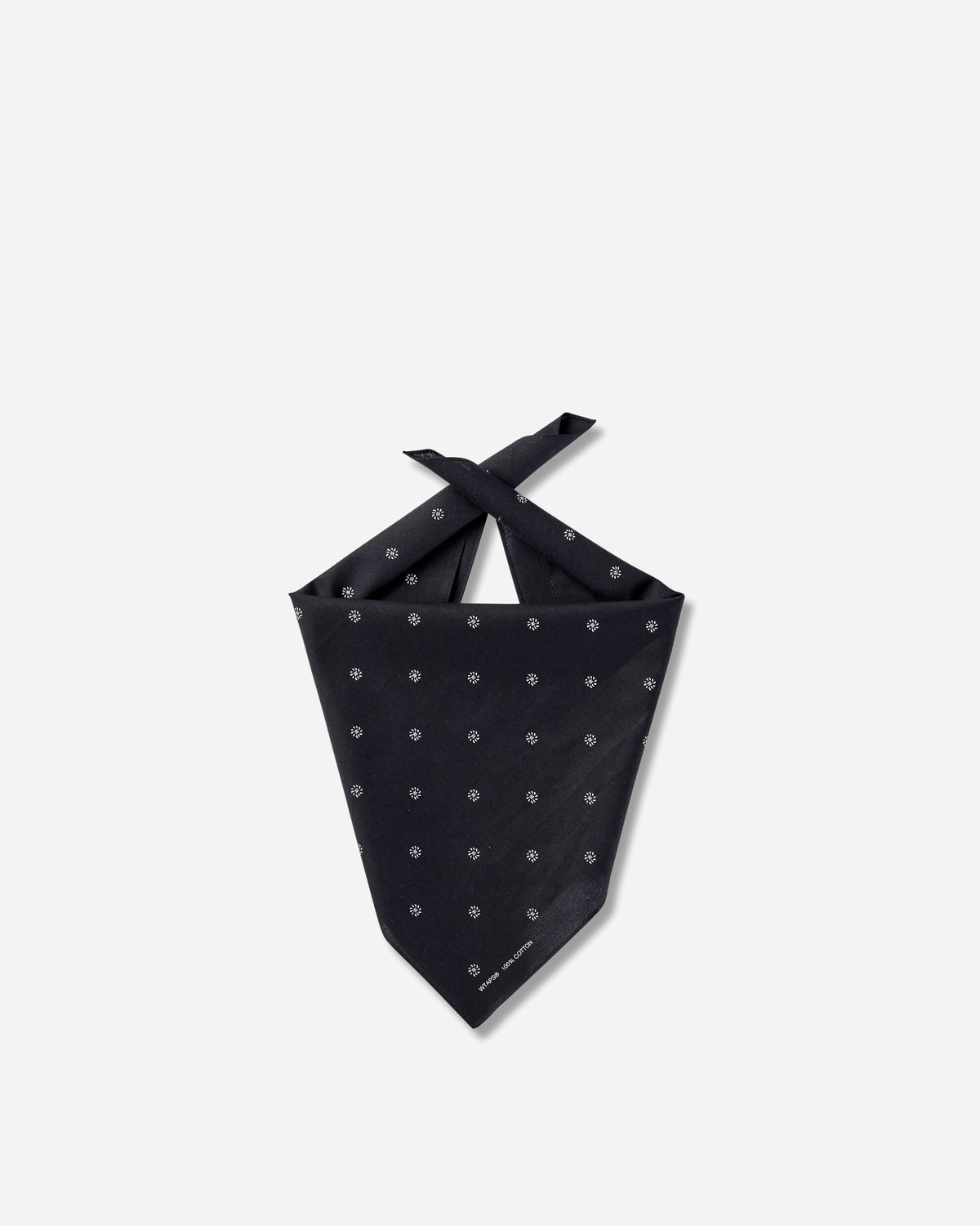 WTAPS Bandaria Bandana Black Gloves and Scarves Bandanas 262BXDT-AC01 BLACK