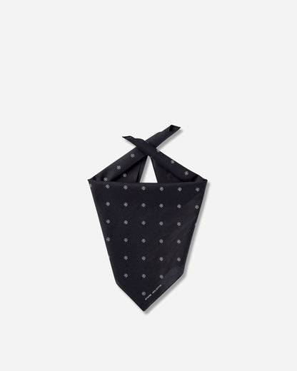 WTAPS Bandaria Bandana Black Gloves and Scarves Bandanas 262BXDT-AC01 BLACK