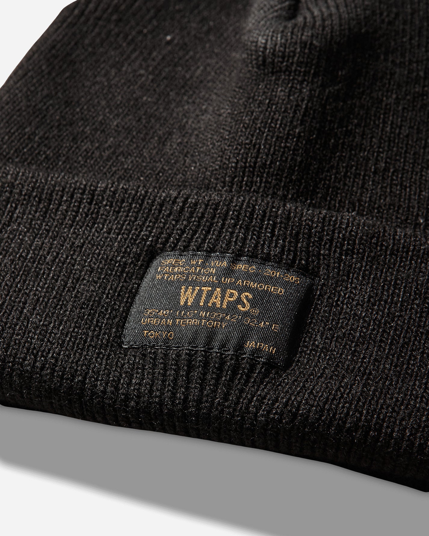 WTAPS Fgz  Beanie  Alny Black Hats Beanies 252MADT-HT02 BLACK