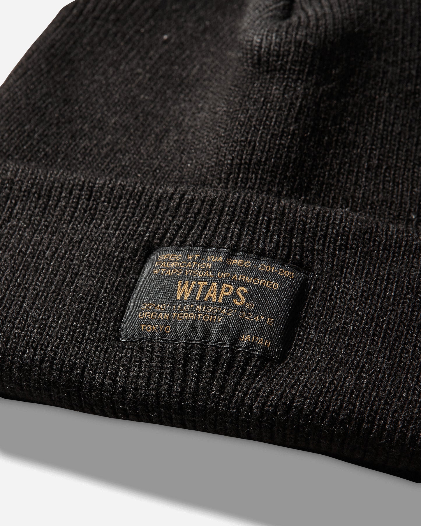 WTAPS Fgz  Beanie  Alny Black Hats Beanies 252MADT-HT02 BLACK