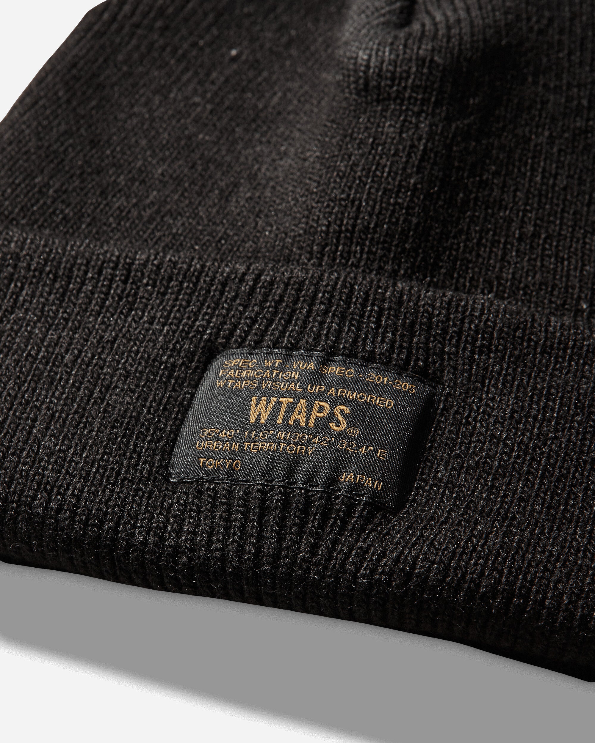 WTAPS Fgz  Beanie  Alny Black Hats Beanies 252MADT-HT02 BLACK