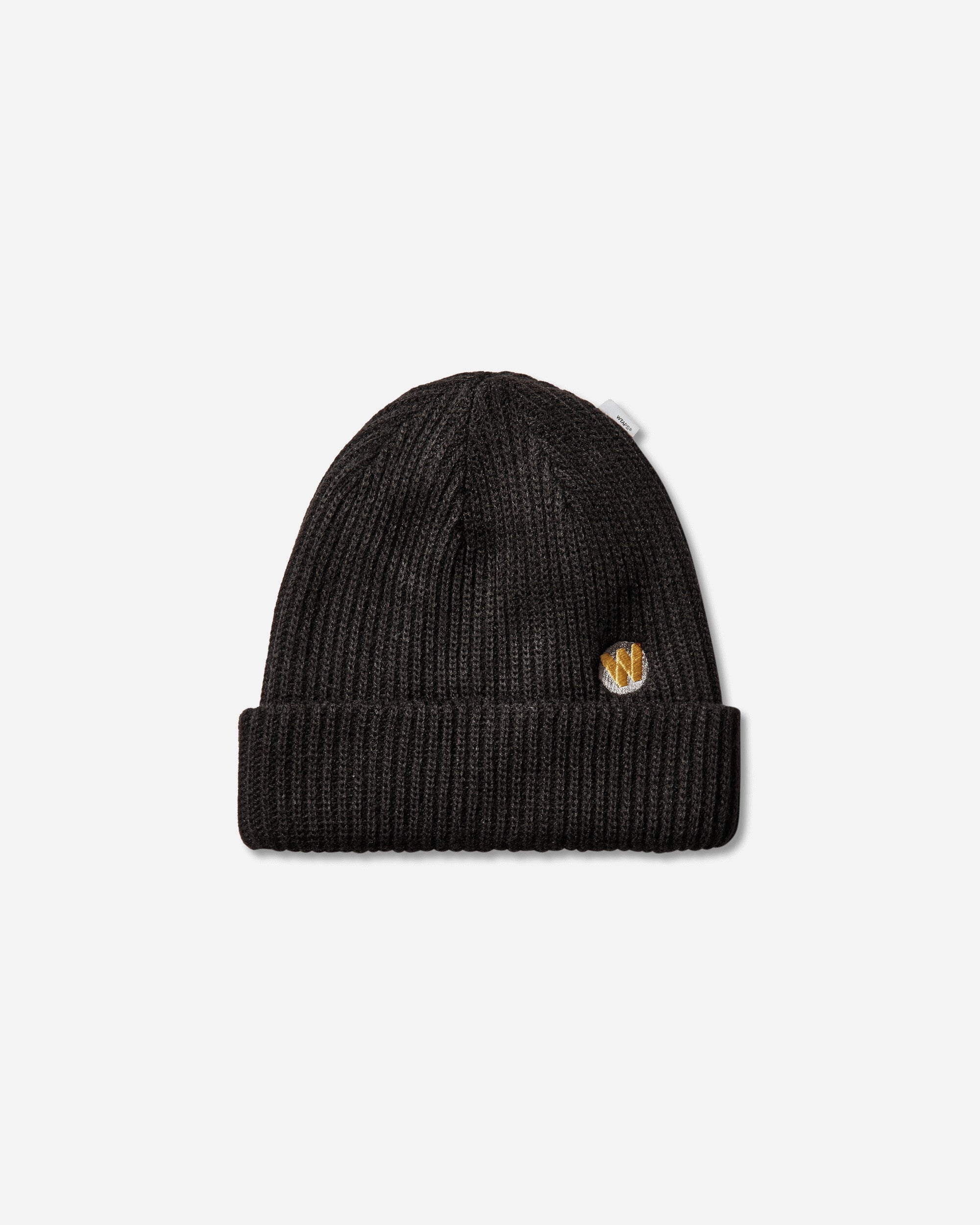 WTAPS Flp  Beanie  Alny Black Hats Beanies 252MADT-HT04 BLACK