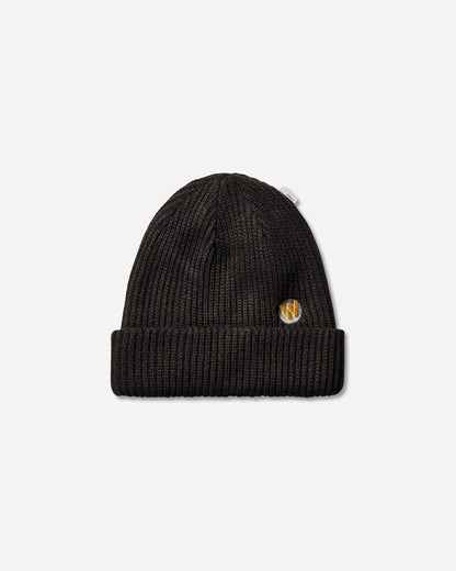 WTAPS Flp  Beanie  Alny Black Hats Beanies 252MADT-HT04 BLACK