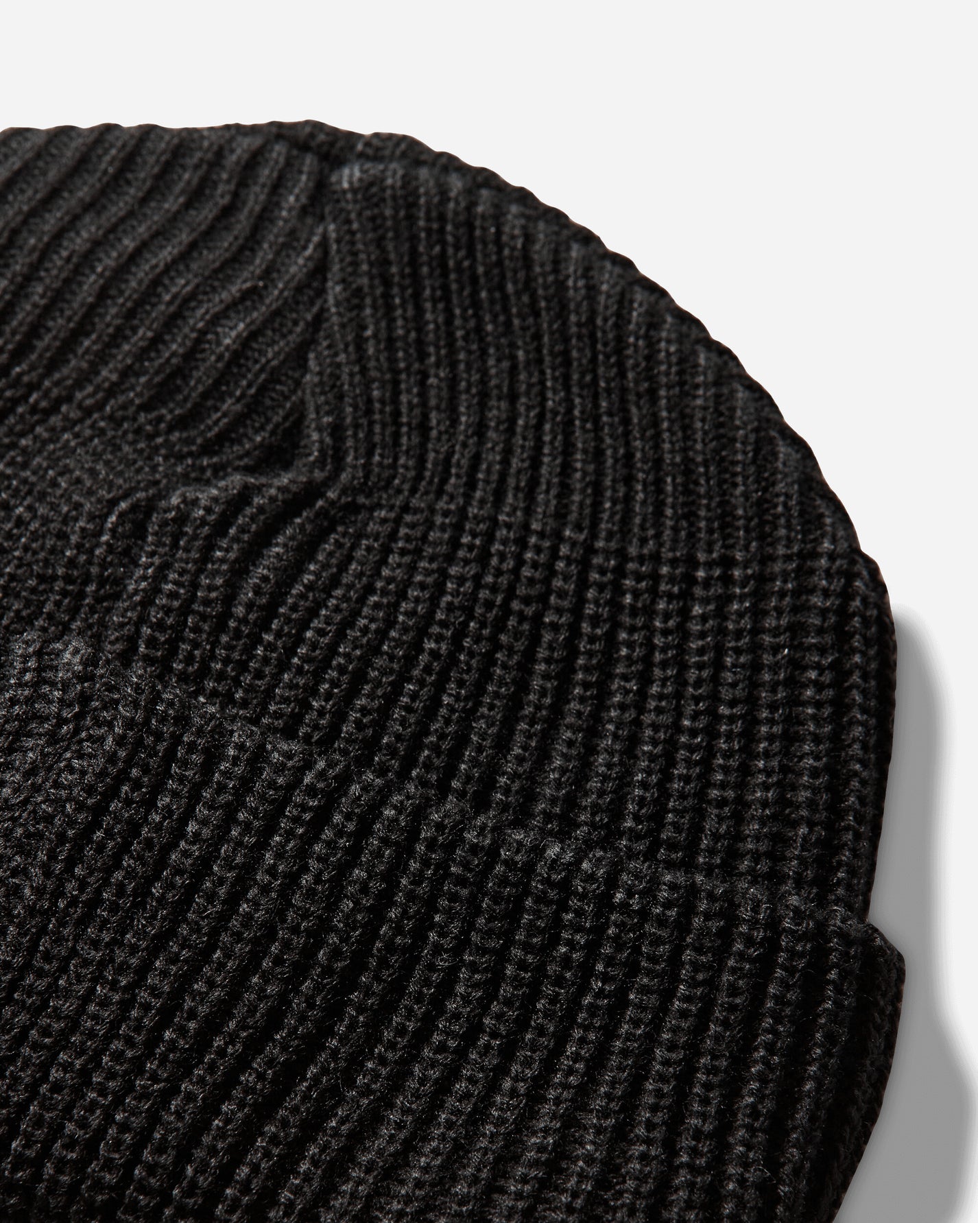 WTAPS Sgt  Beanie  Acrylic Black Hats Beanies 252MADT-HT03 BLACK