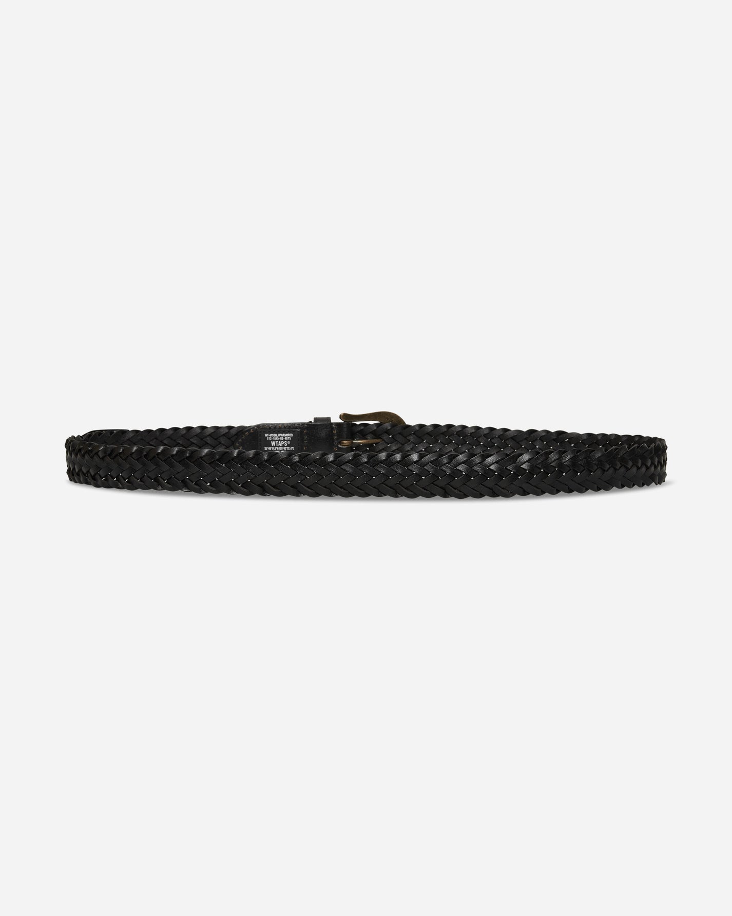 WTAPS Hoof Belt Synthetic Black Belts Belt 261MYDT-AC02 BLK