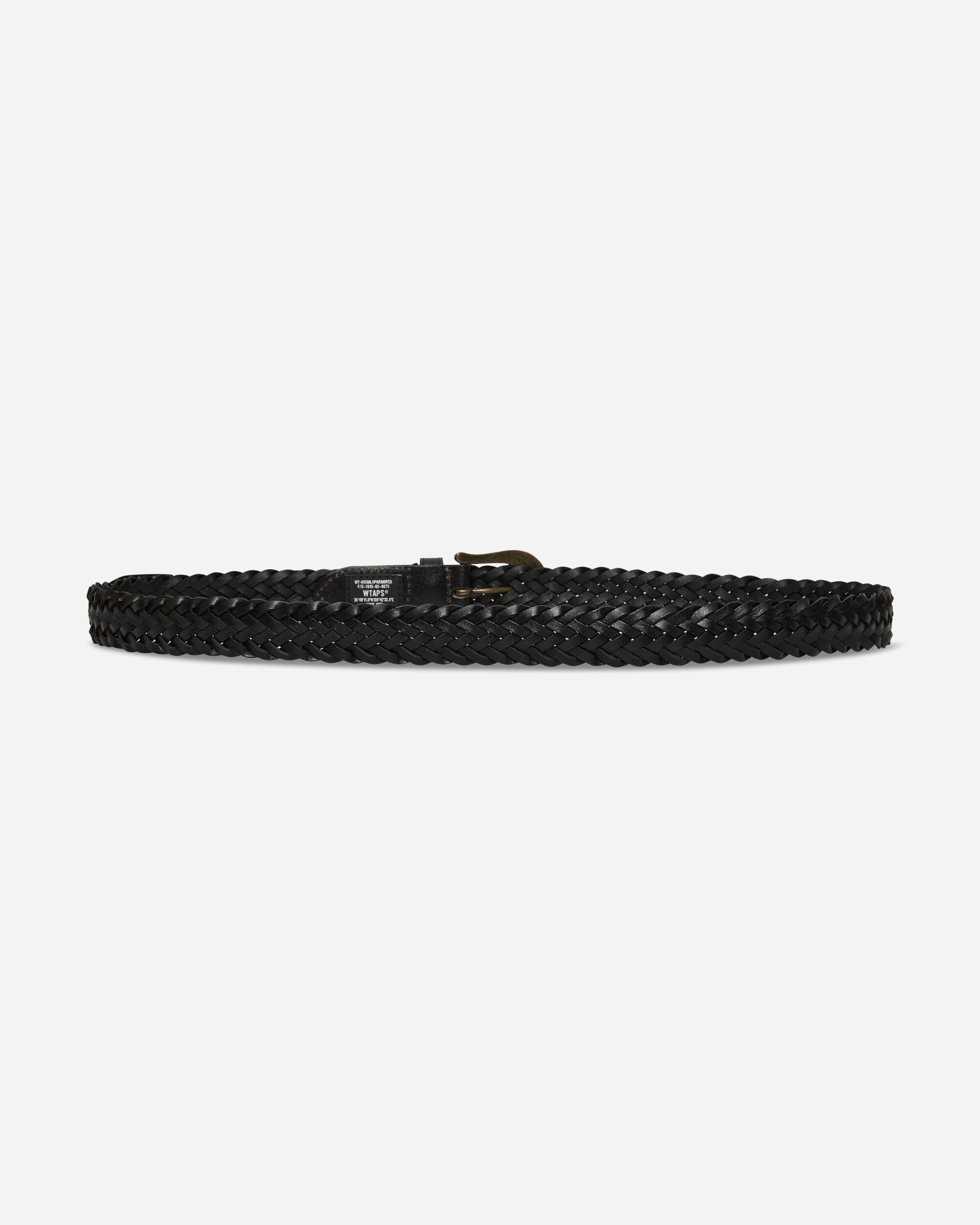 WTAPS Hoof Belt Synthetic Black Belts Belt 261MYDT-AC02 BLK