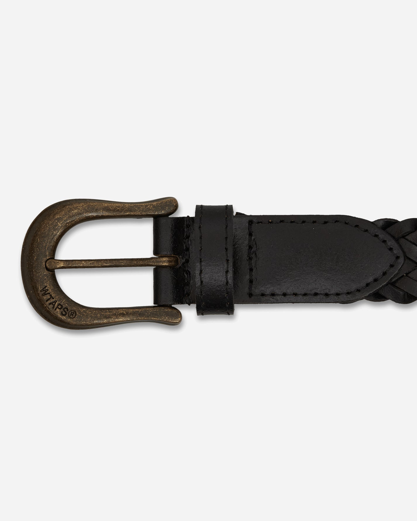 WTAPS Hoof Belt Synthetic Black Belts Belt 261MYDT-AC02 BLK