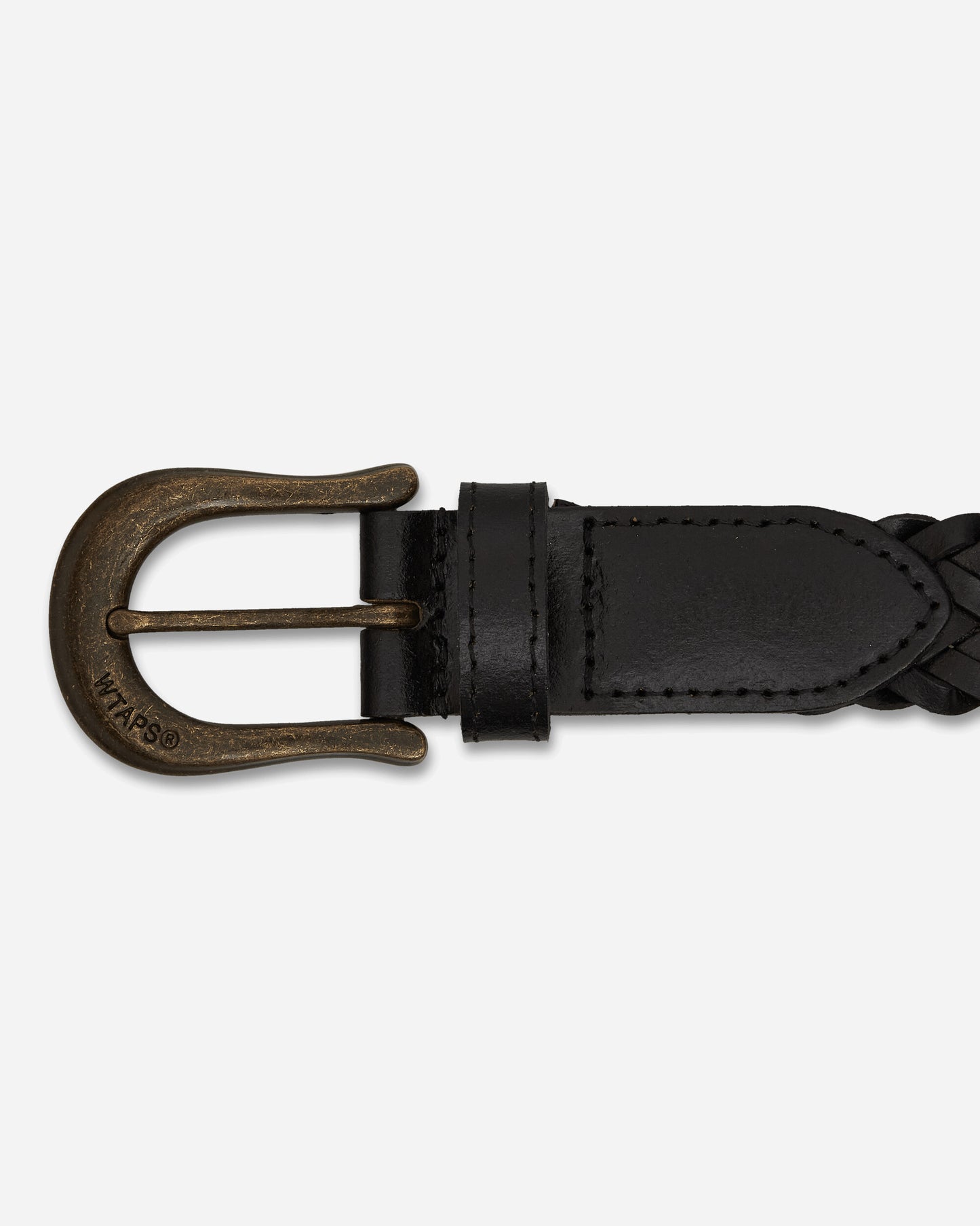 WTAPS Hoof Belt Synthetic Black Belts Belt 261MYDT-AC02 BLK