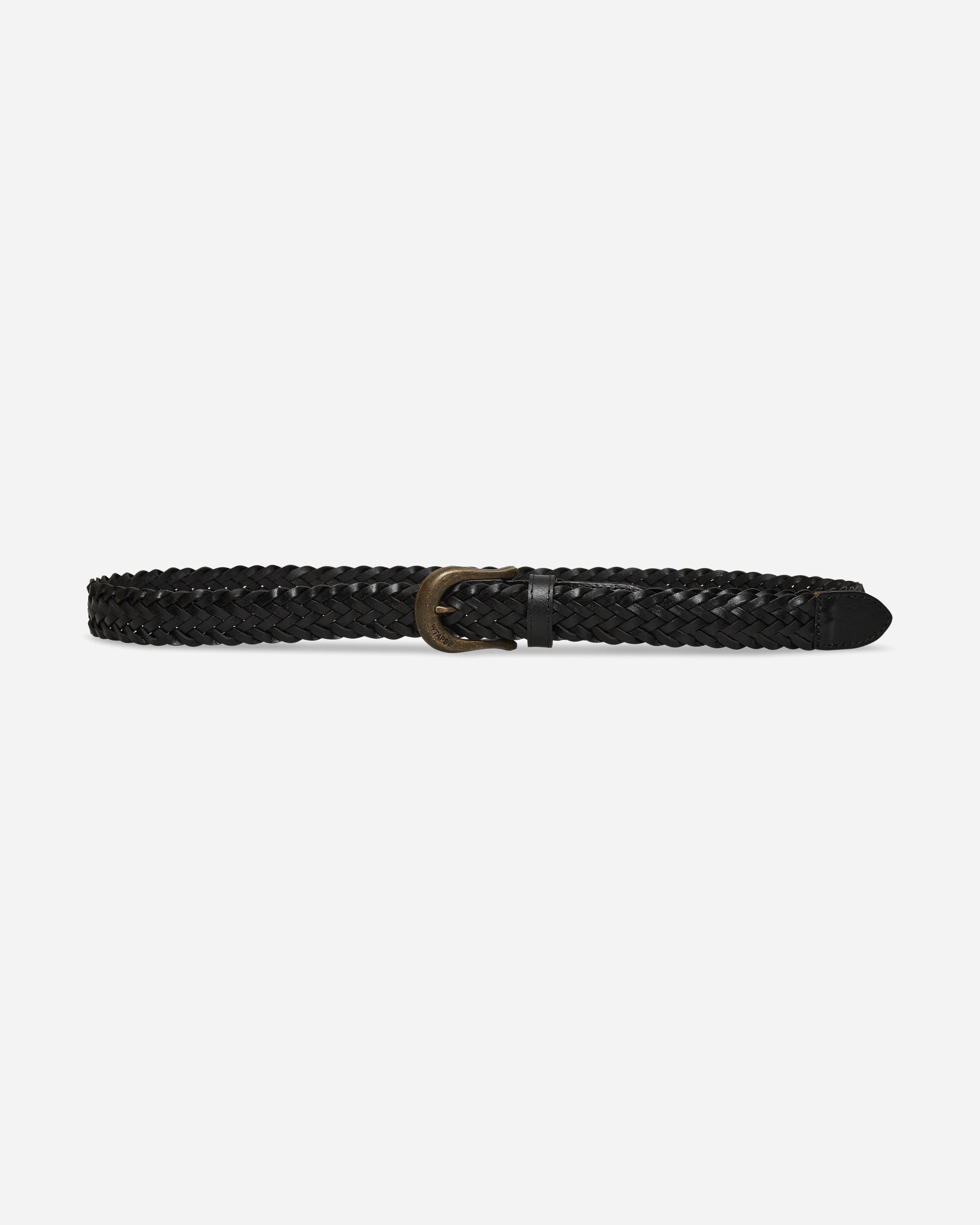 WTAPS Hoof Belt Synthetic Black Belts Belt 261MYDT-AC02 BLK