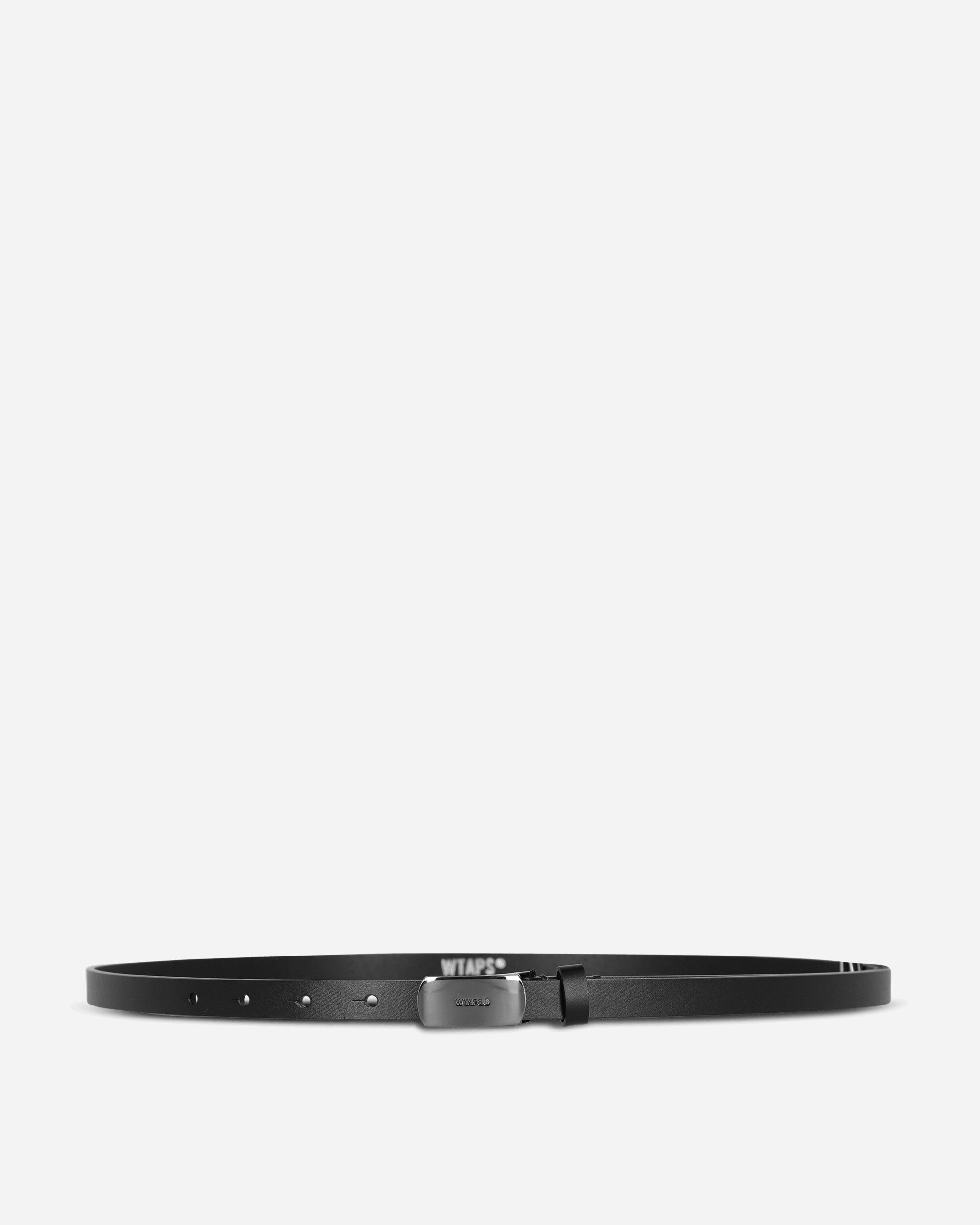 WTAPS Neta Belt Synthetic Black Belts Belt 261MYDT-AC01 BLK