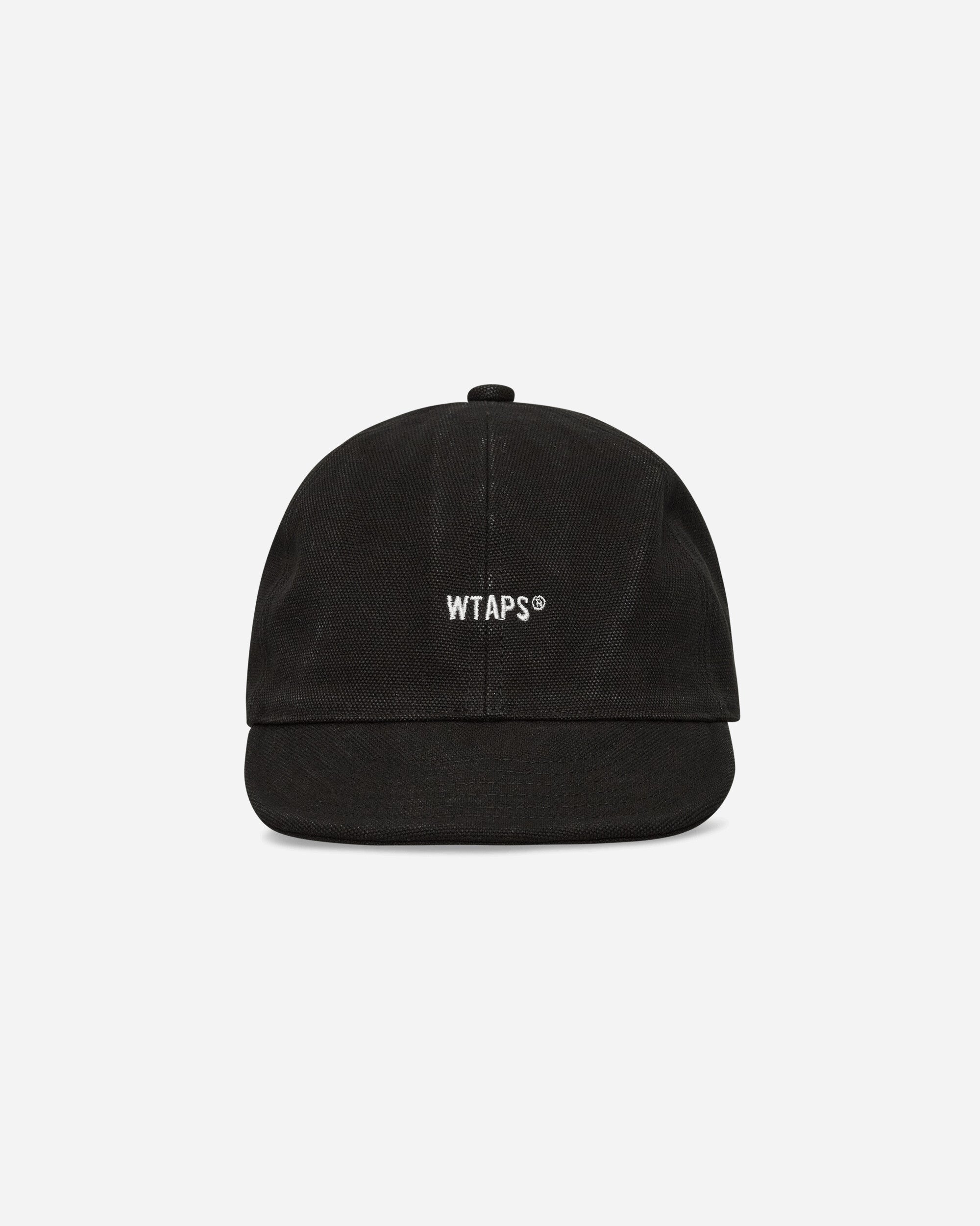 WTAPS A3  Cap  Cotton Cnvs Black Hats Caps 252HCDT-HT09 BLACK