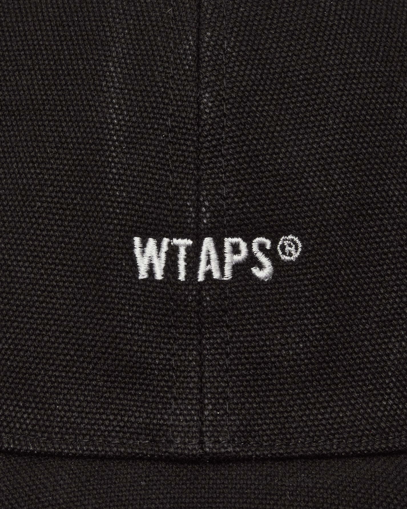 WTAPS A3  Cap  Cotton Cnvs Black Hats Caps 252HCDT-HT09 BLACK
