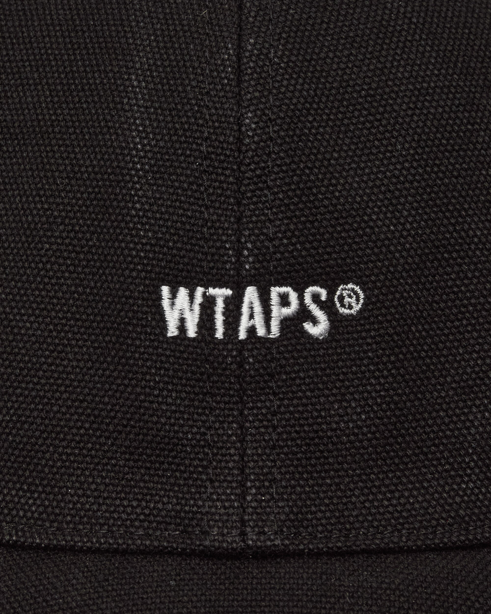 WTAPS A3  Cap  Cotton Cnvs Black Hats Caps 252HCDT-HT09 BLACK