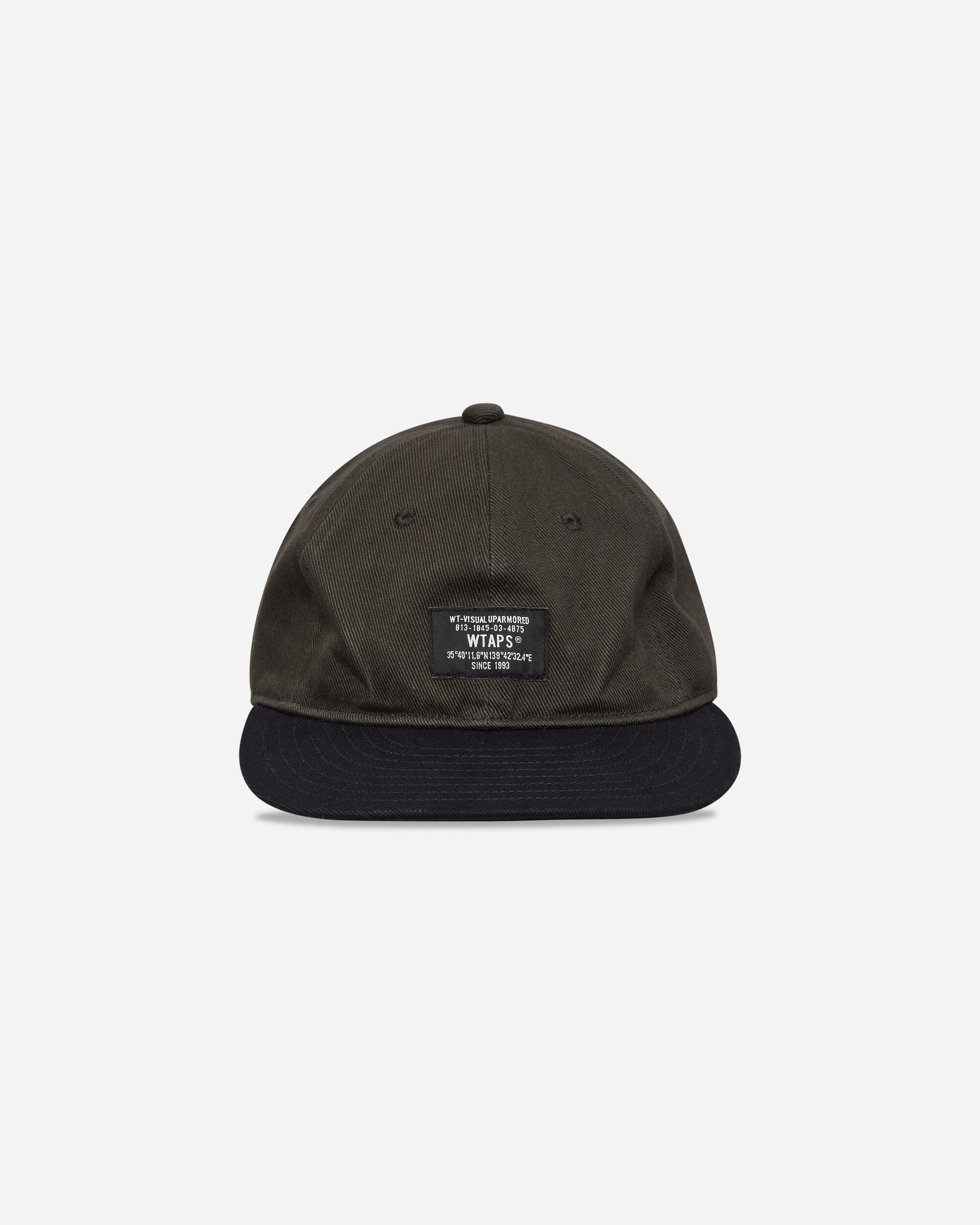 WTAPS T-6M 04/Cap/Cotton. Twill Charcoal Hats Caps 261HCDT-HT08 GRY