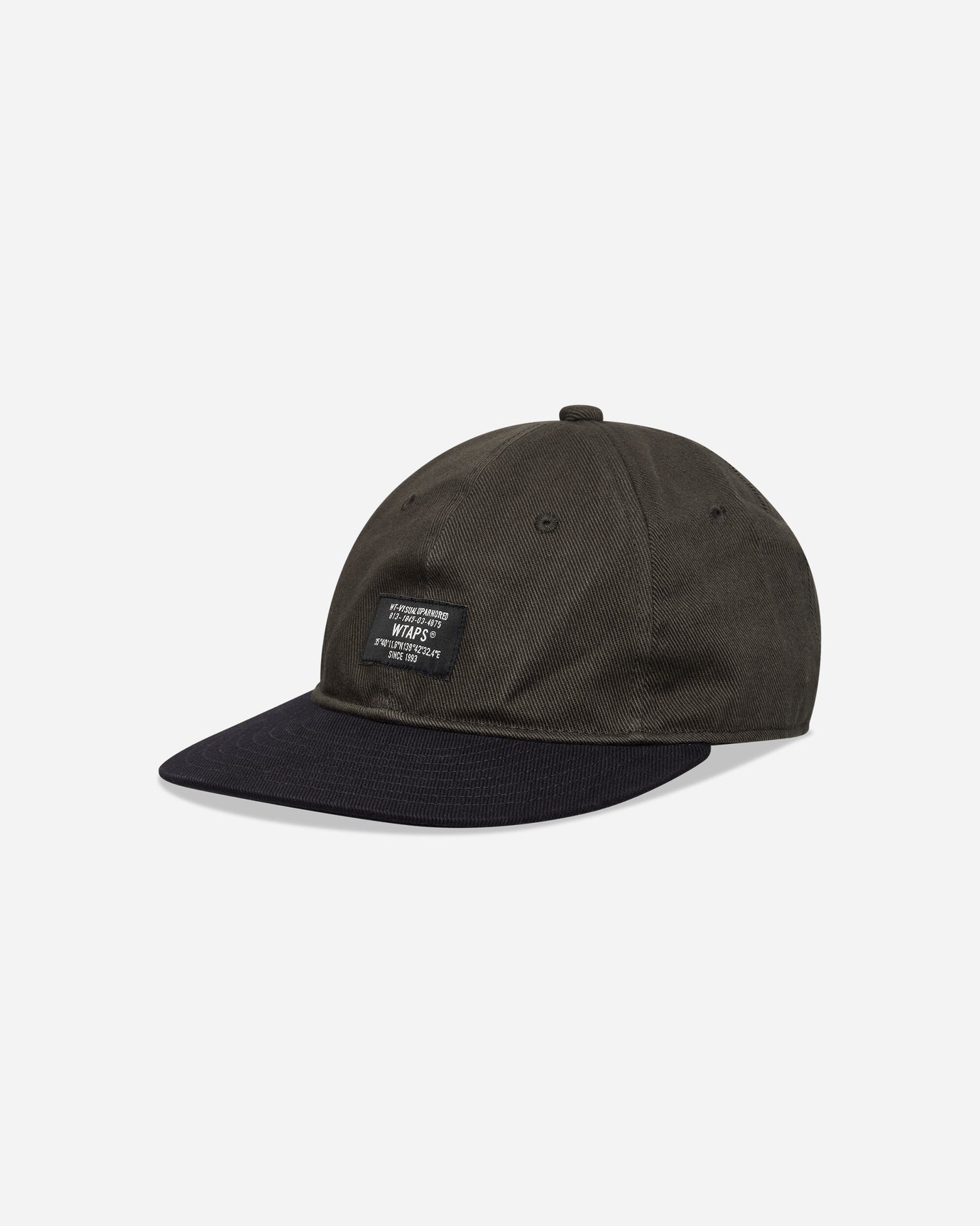 WTAPS T-6M 04/Cap/Cotton. Twill Charcoal Hats Caps 261HCDT-HT08 GRY