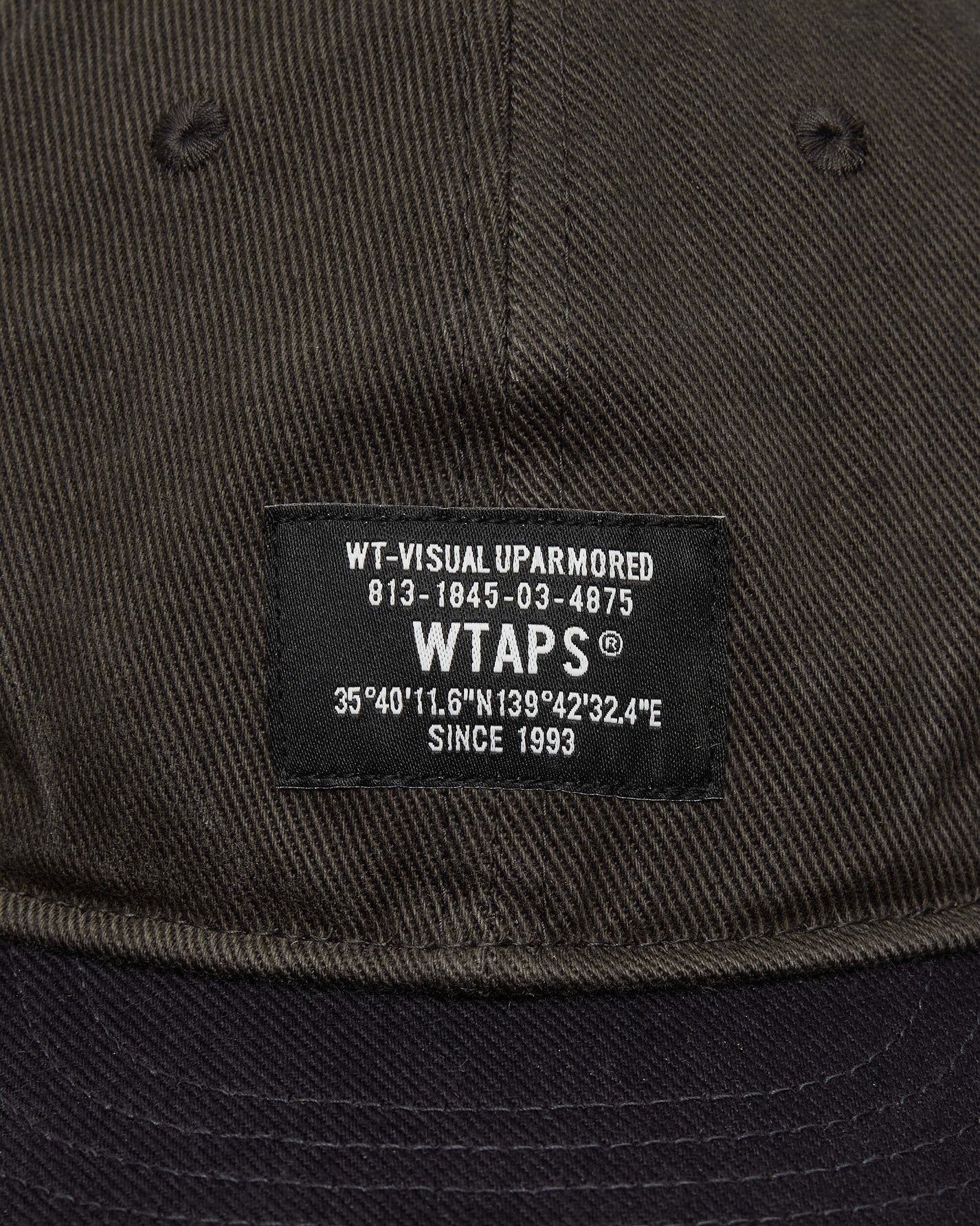 WTAPS T-6M 04/Cap/Cotton. Twill Charcoal Hats Caps 261HCDT-HT08 GRY