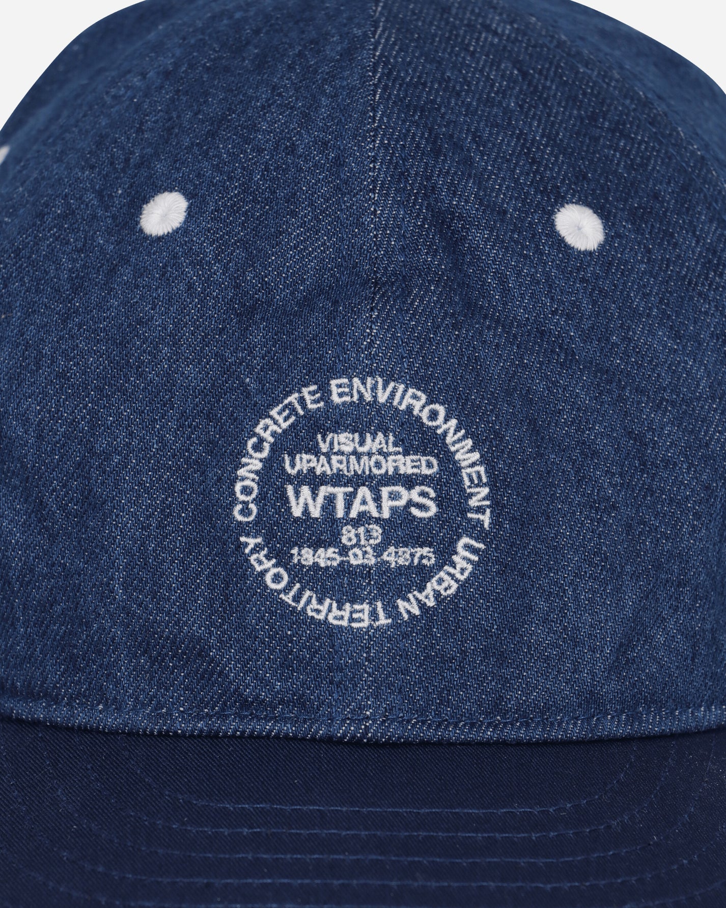 WTAPS T-6M 05/Cap/Cotton Denim Indigo Hats Caps 251HCDT-HT05 INDIGO