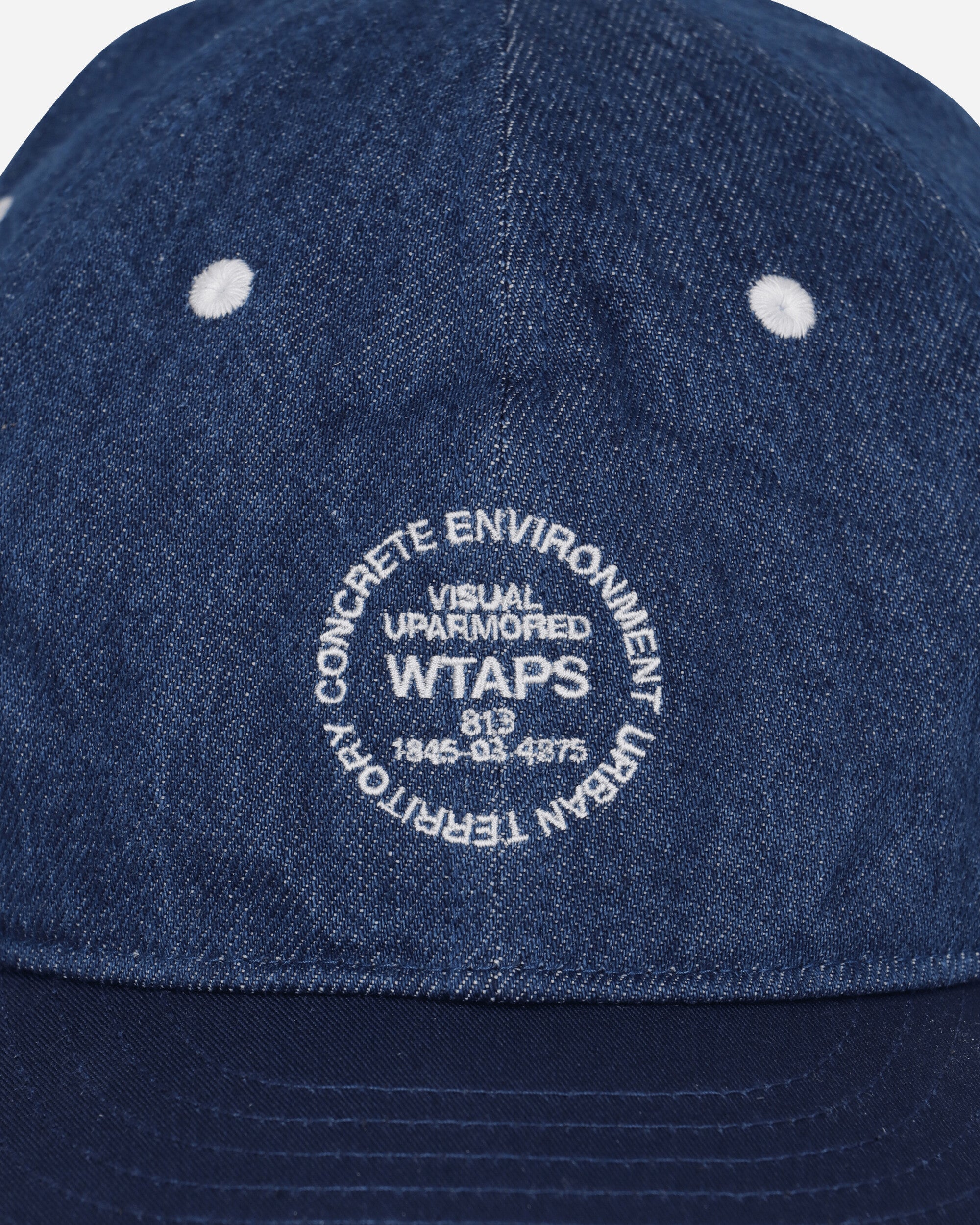 WTAPS T-6M 05/Cap/Cotton Denim Indigo Hats Caps 251HCDT-HT05 INDIGO