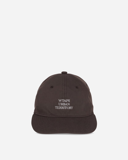WTAPS T-6M 06/Cap/Poly Twill Coolmax Brown Hats Caps 251HCDT-HT06 BROWN