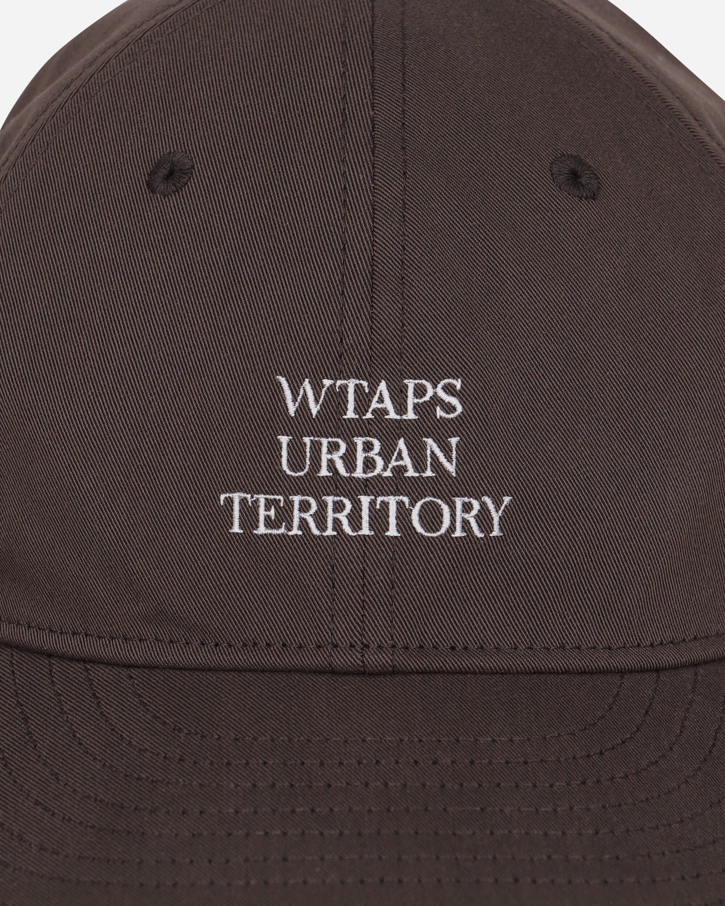 WTAPS T-6M 06/Cap/Poly Twill Coolmax Brown Hats Caps 251HCDT-HT06 BROWN