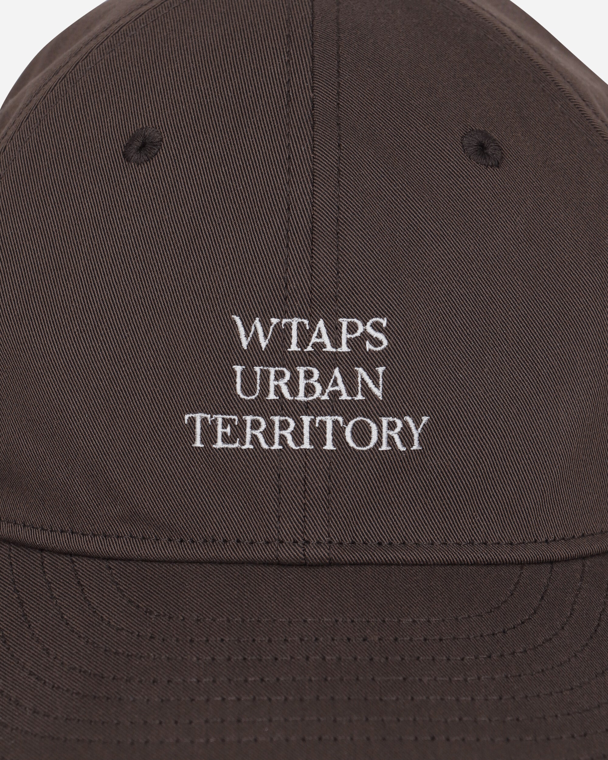 WTAPS T-6M 06/Cap/Poly Twill Coolmax Brown Hats Caps 251HCDT-HT06 BROWN