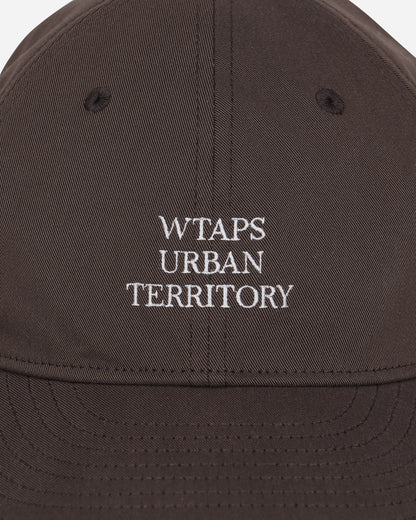 WTAPS T-6M 06/Cap/Poly Twill Coolmax Brown Hats Caps 251HCDT-HT06 BROWN