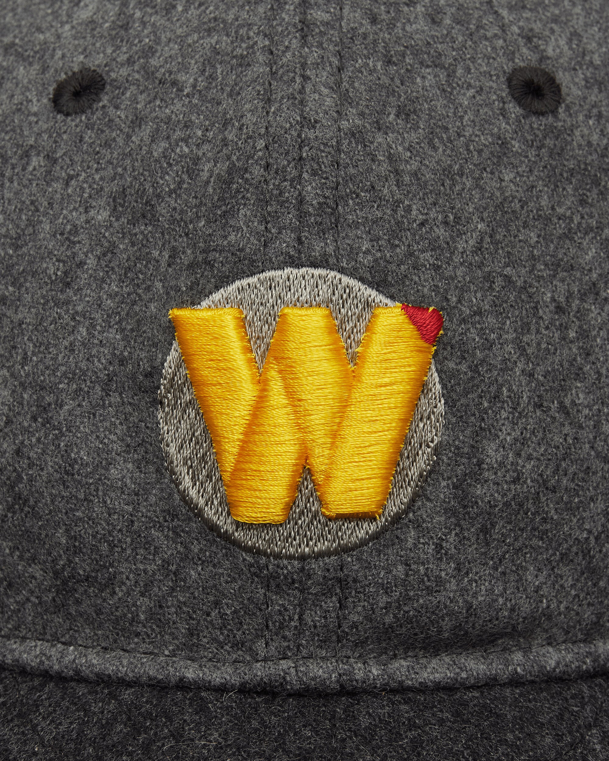WTAPS T6M 05  Cap  Wony Flannel Charcoal Hats Caps 252HCDT-HT14 CHARCOAL