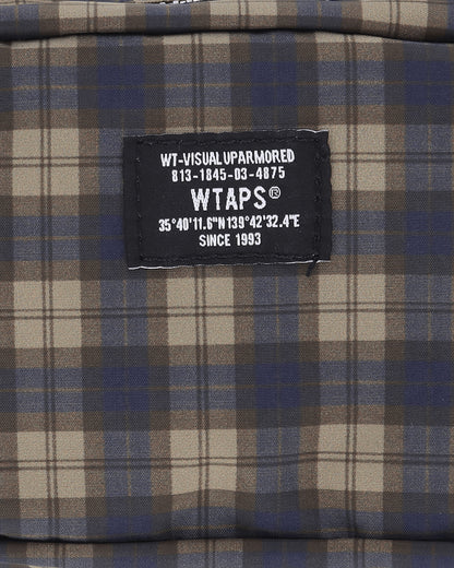 WTAPS Square Pouch Ms  Pouch  Poly Standard Supply Beige Wallets and Cardholders Coin Cases 252EG58D-CG03 BEIGE