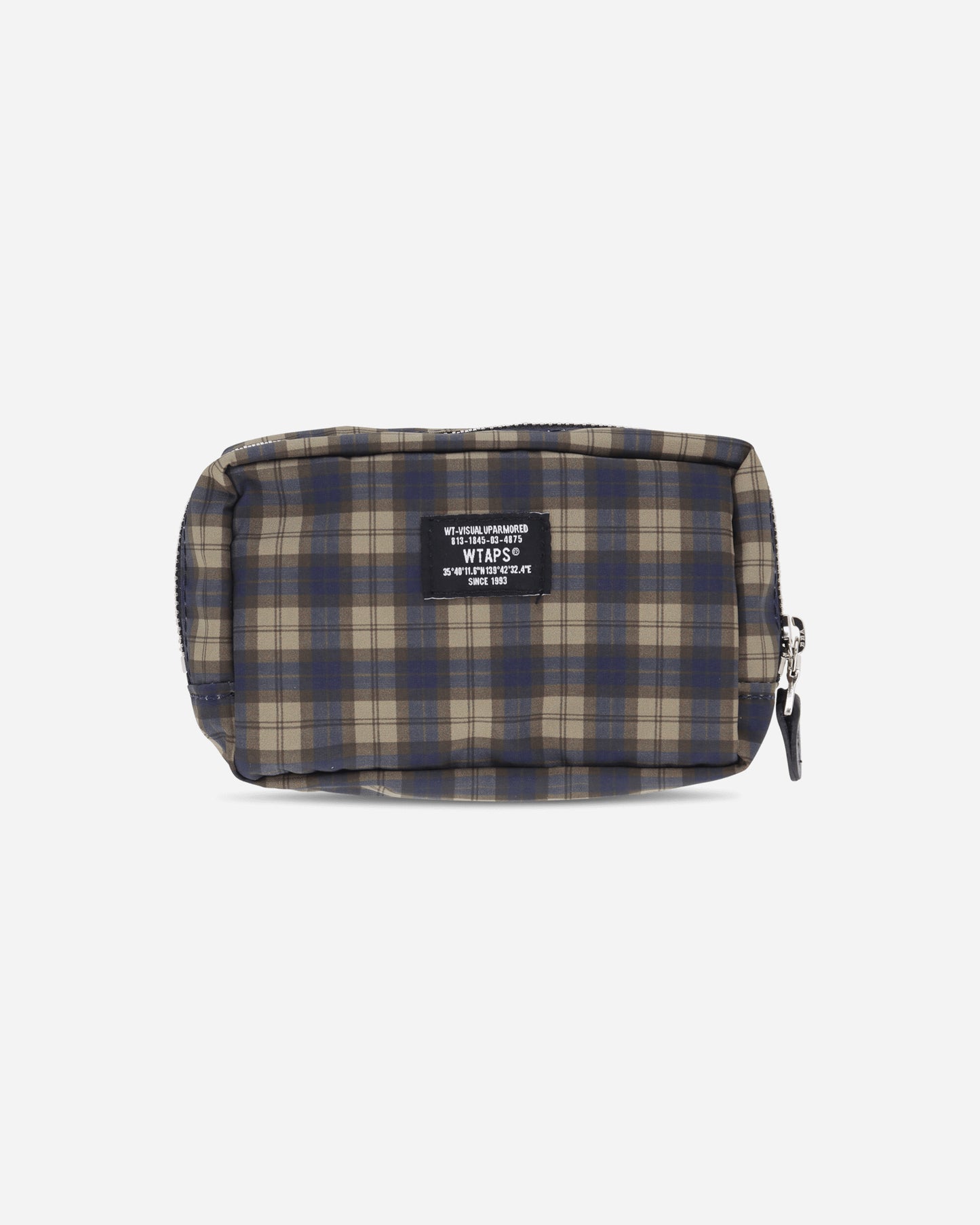 WTAPS Square Pouch Ms  Pouch  Poly Standard Supply Beige Wallets and Cardholders Coin Cases 252EG58D-CG03 BEIGE