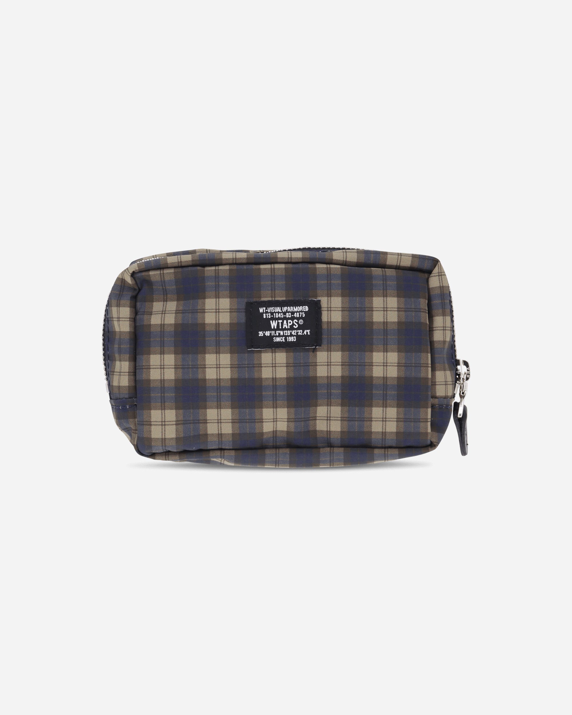 WTAPS Square Pouch Ms  Pouch  Poly Standard Supply Beige Wallets and Cardholders Coin Cases 252EG58D-CG03 BEIGE