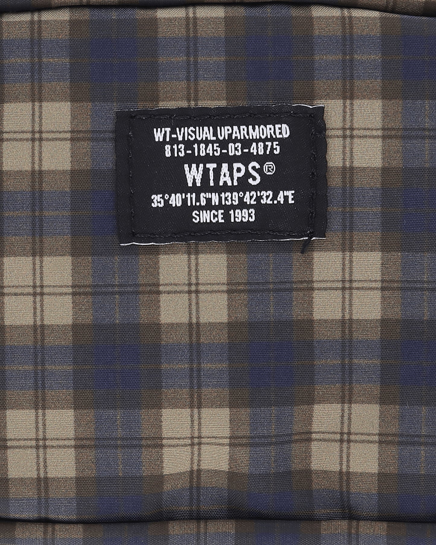 WTAPS Square Pouch S  Pouch  Poly Standard Supply Beige Wallets and Cardholders Coin Cases 252EG58D-CG02 BEIGE