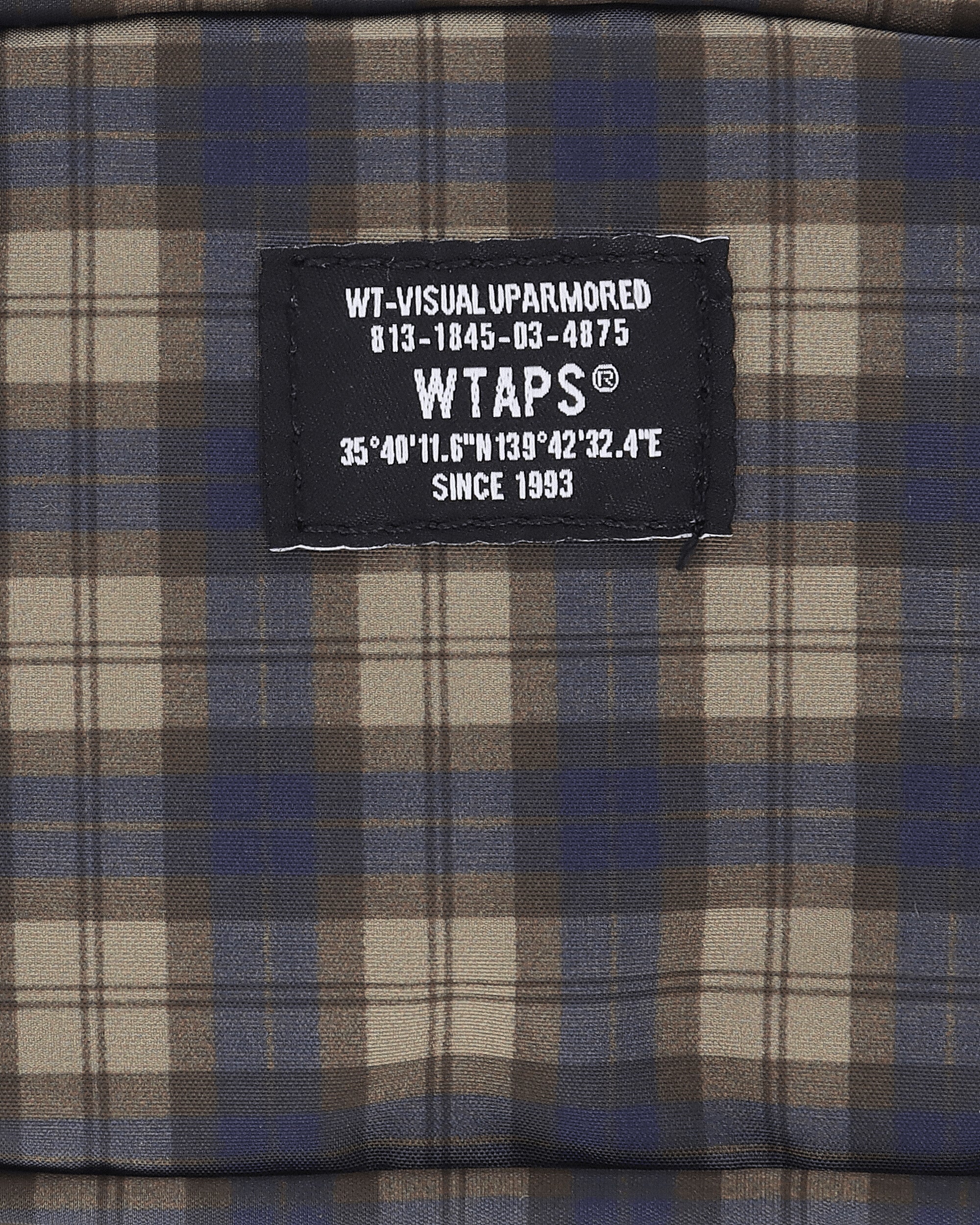 WTAPS Square Pouch S  Pouch  Poly Standard Supply Beige Wallets and Cardholders Coin Cases 252EG58D-CG02 BEIGE