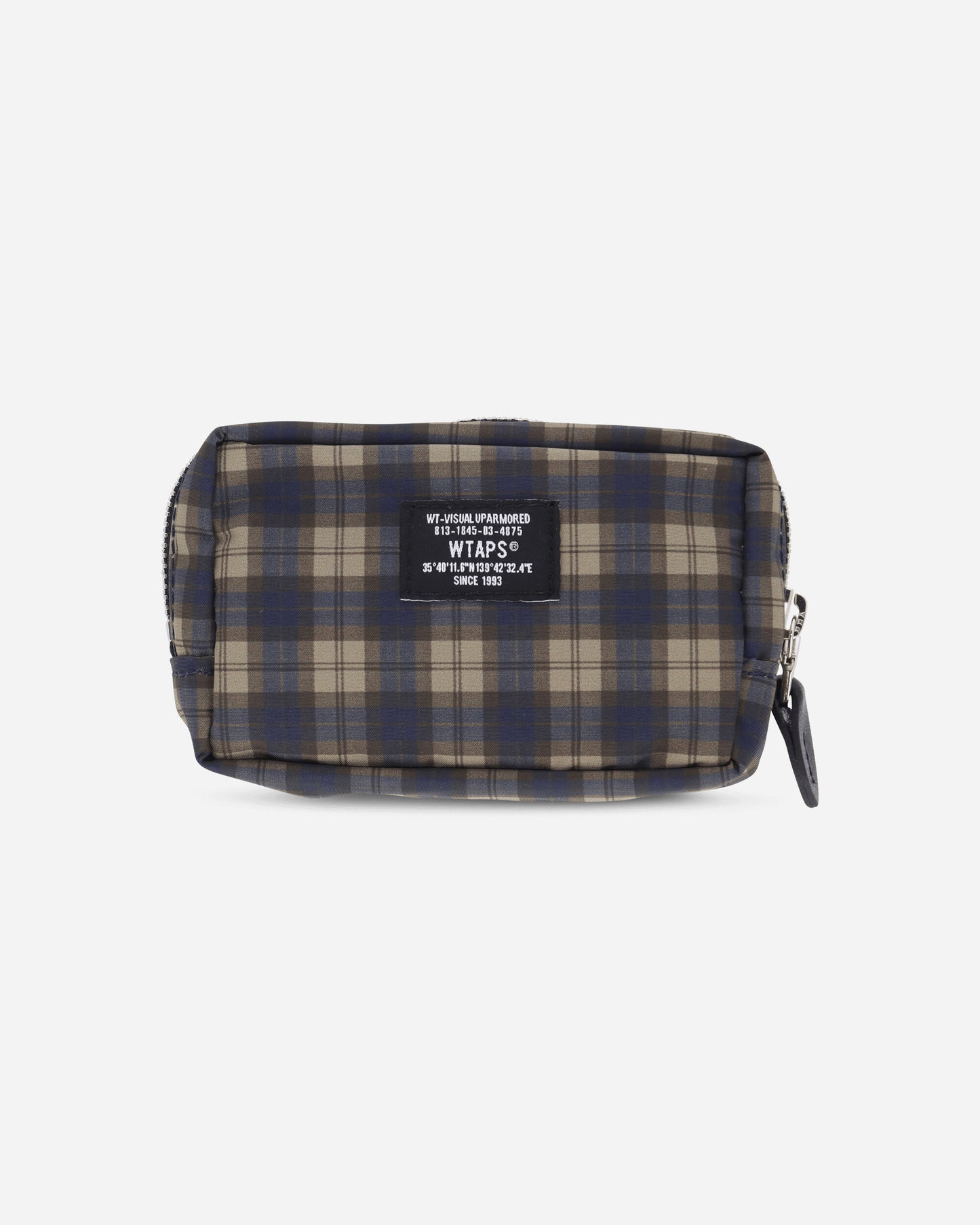 WTAPS Square Pouch S  Pouch  Poly Standard Supply Beige Wallets and Cardholders Coin Cases 252EG58D-CG02 BEIGE