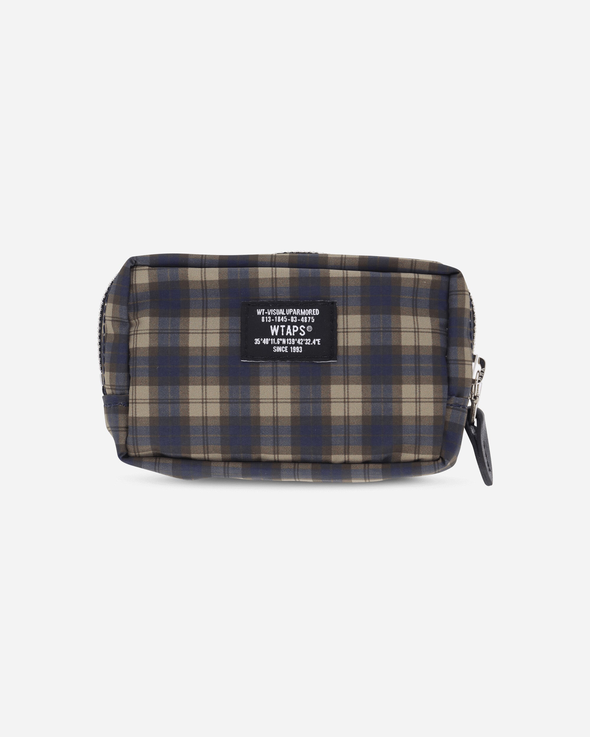 WTAPS Square Pouch S  Pouch  Poly Standard Supply Beige Wallets and Cardholders Coin Cases 252EG58D-CG02 BEIGE