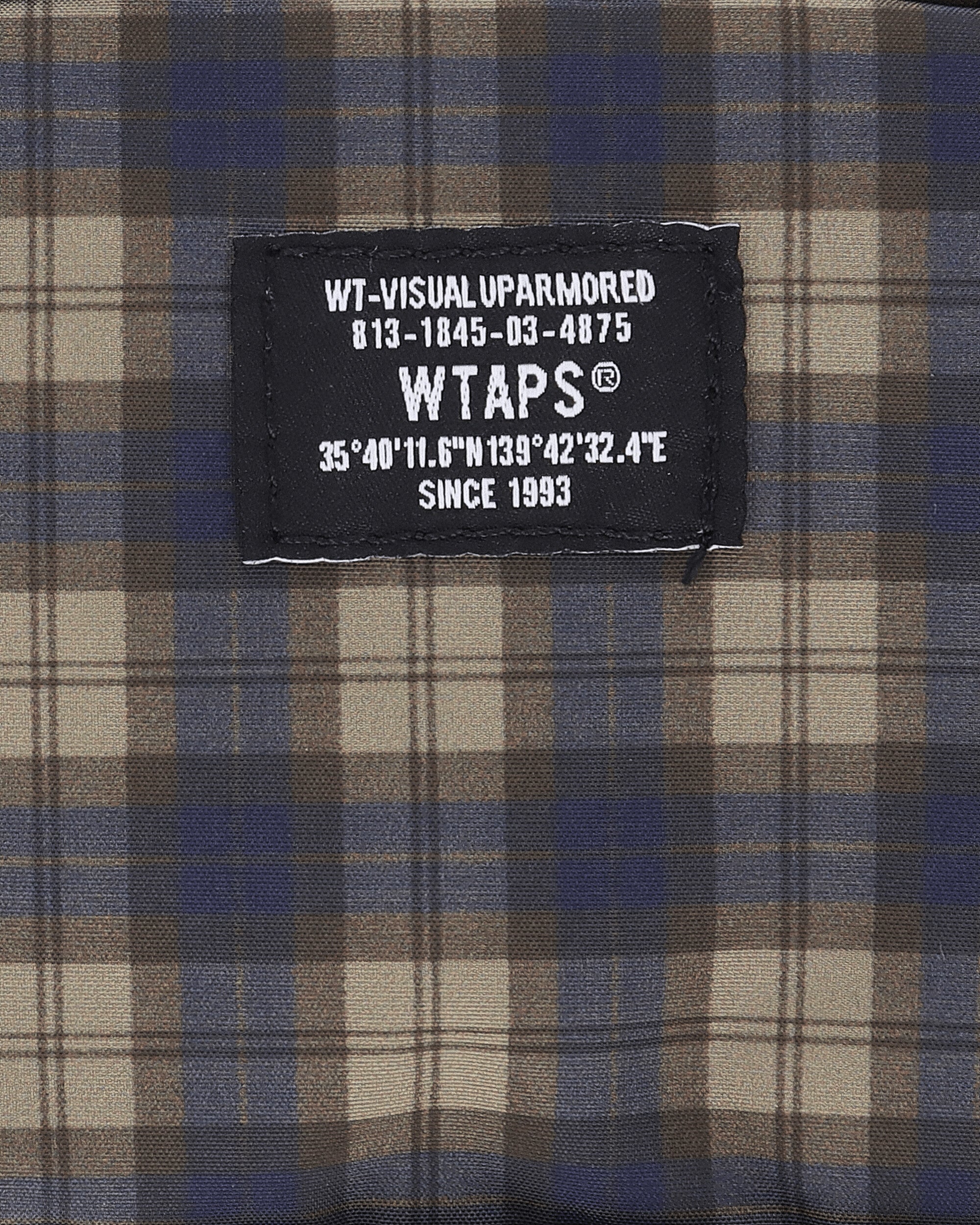 WTAPS Chalk Shoulder  Pouch  Poly Standard Supply Beige Bags and Backpacks Pouches 252EG58D-CG04 BEIGE