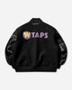 WTAPS Bc  Jacket  Wopl Melton Synthetic Black Coats and Jackets Bomber Jackets 252CWDT-JKM02 BLACK