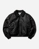 WTAPS Es  Jacket  Nylon Satin Cordura Black Coats and Jackets Bomber Jackets 252TQDT-JKM02 BLACK