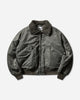 WTAPS Es  Jacket  Nylon Satin Cordura Olive Drab Coats and Jackets Bomber Jackets 252TQDT-JKM02 OLIVEDRAB