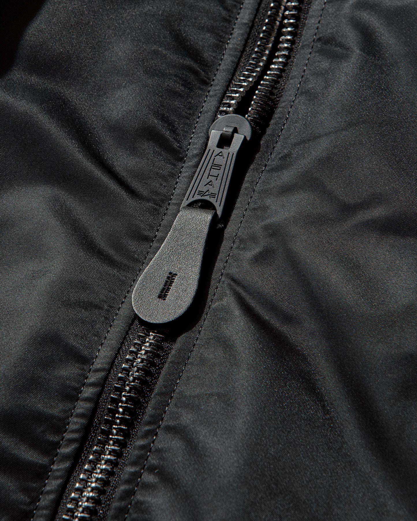 WTAPS Ma1 Core Spec Jacket  Nylon Twill Alpha Industries Black Coats and Jackets Bomber Jackets 252USALD-JKM01S BLACK