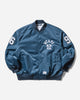 WTAPS Team/Jacket/Nylon Twill Teal Coats and Jackets Bomber Jackets 251TQDT-JKM02 TEAL